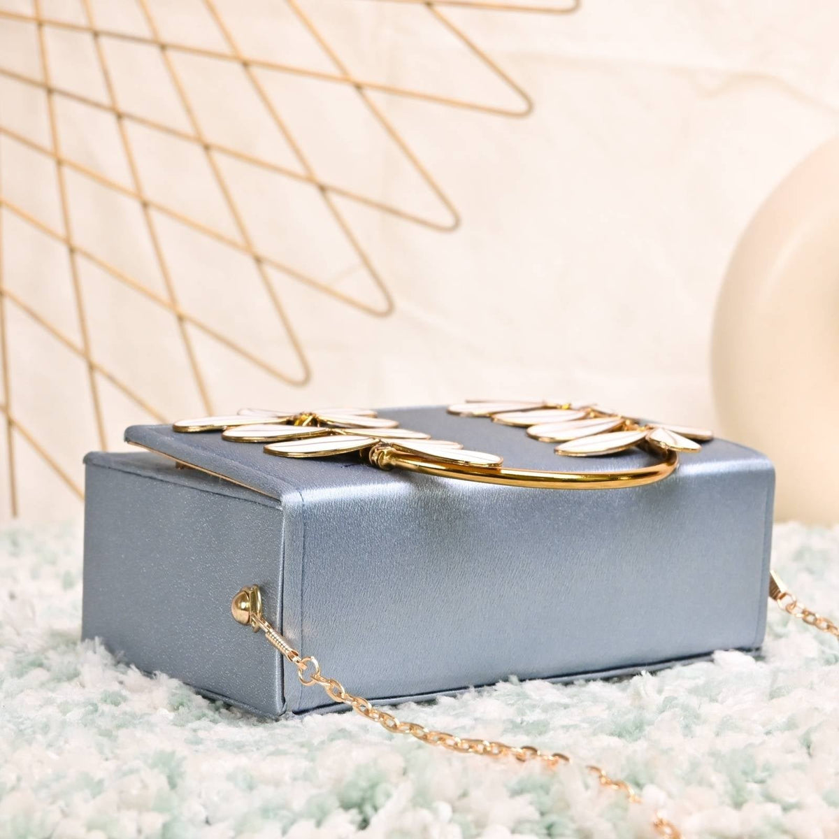 Mini Box Handbag Mini Box Brass Handle Bag – Myiacsshops